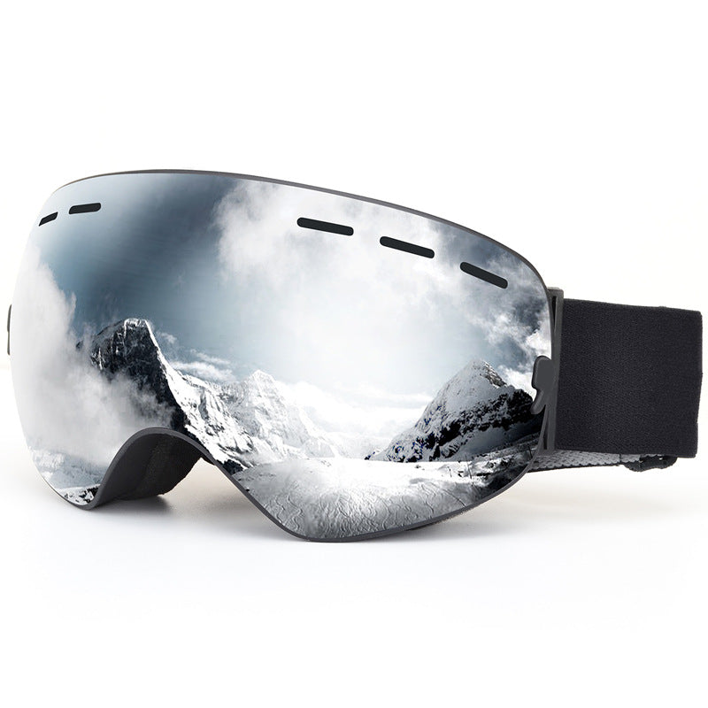 Spherical Mirror Myopia Snow Goggles